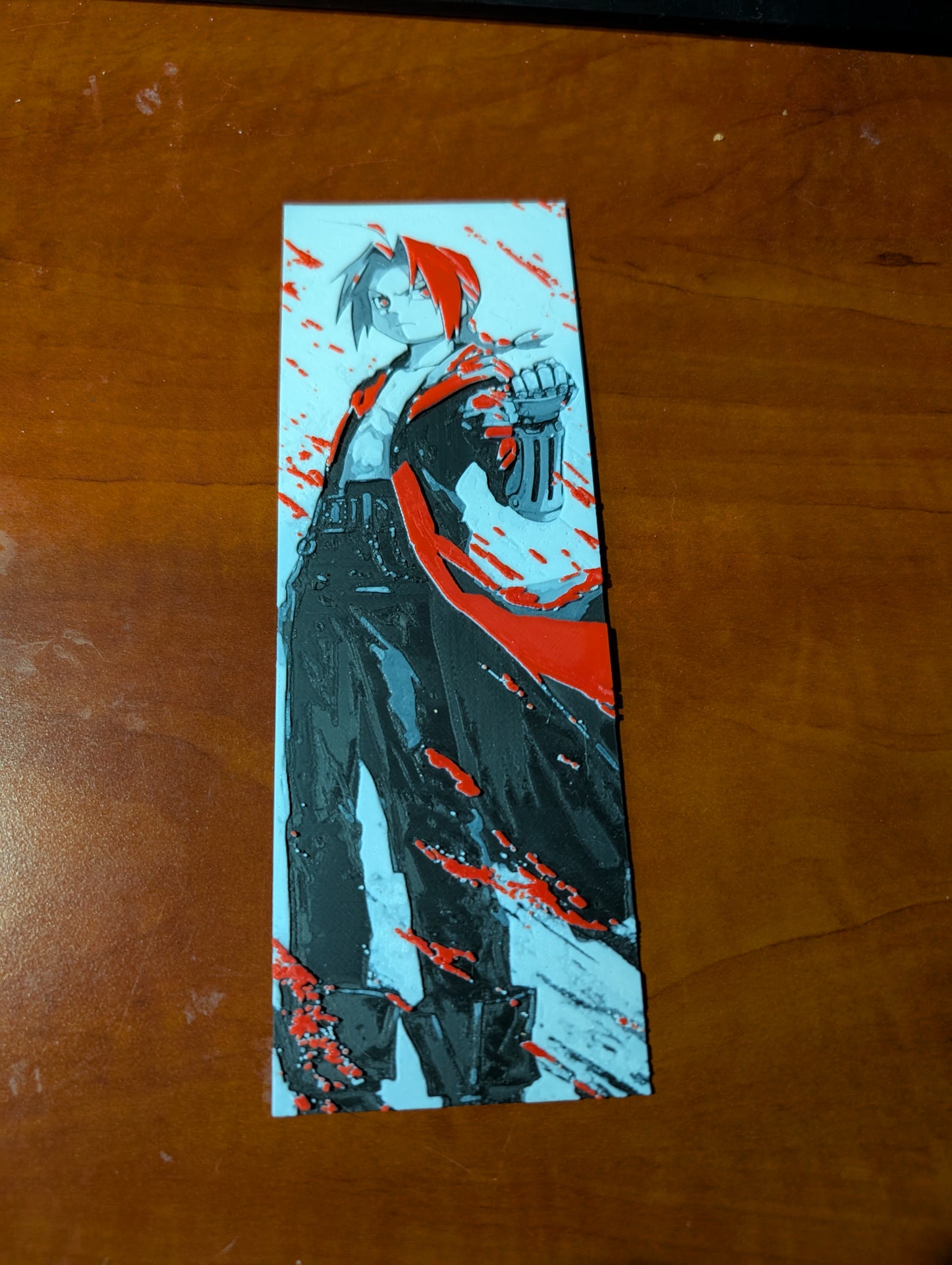 FMA Fanart Bookmark - 3D Printed