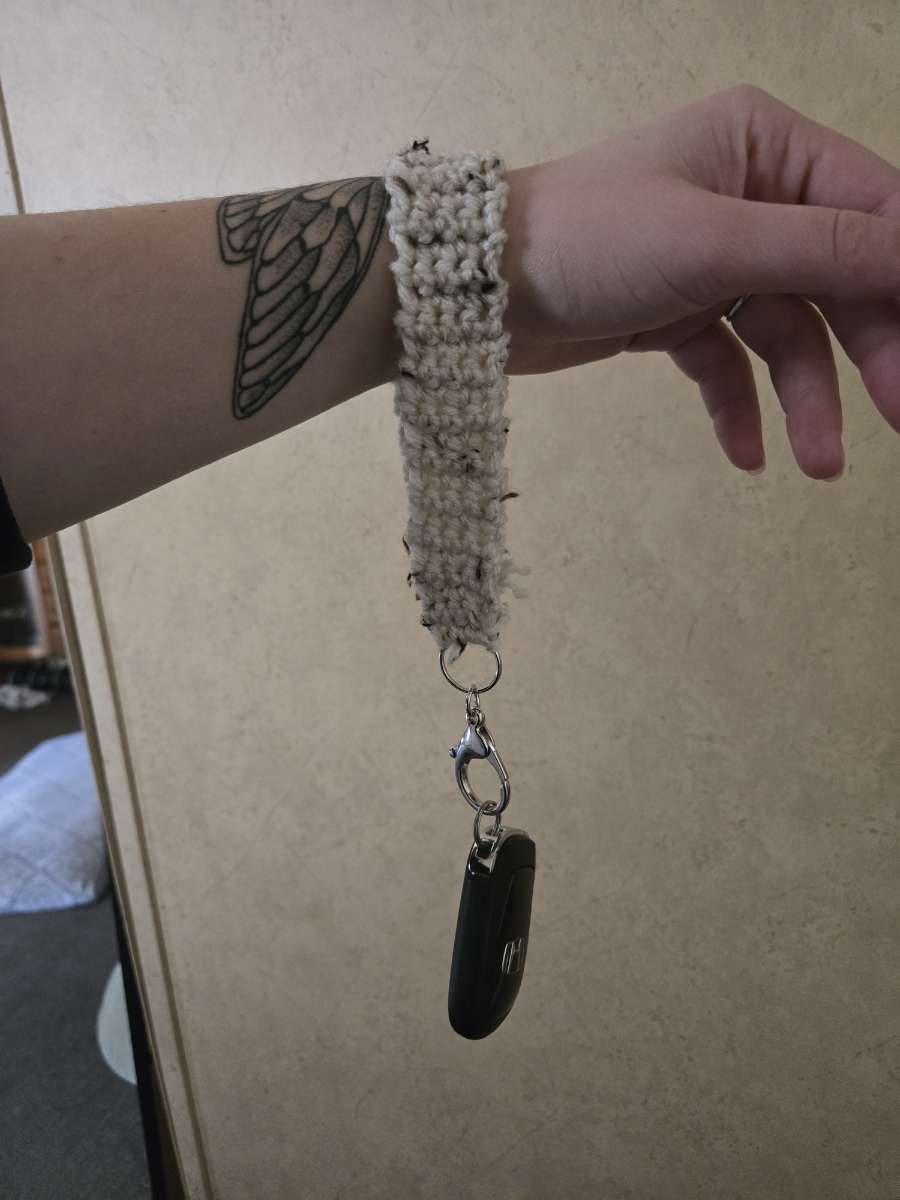 Hand Crocheted Keychain