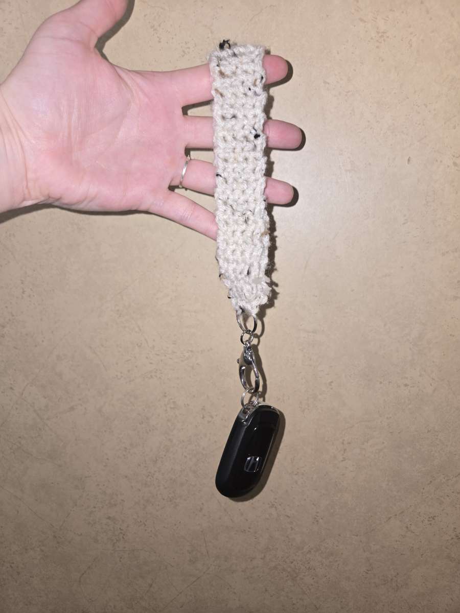 Hand Crocheted Keychain