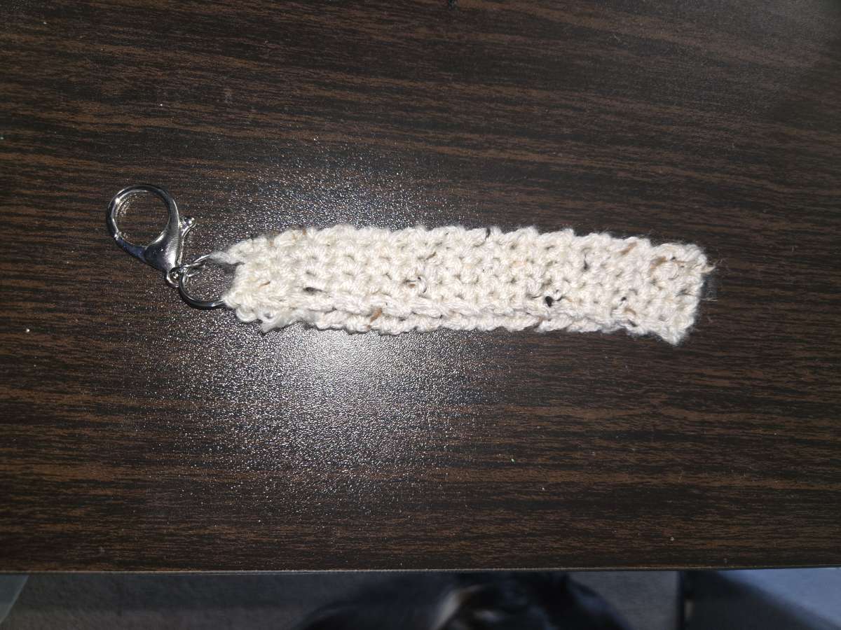 Hand Crocheted Keychain