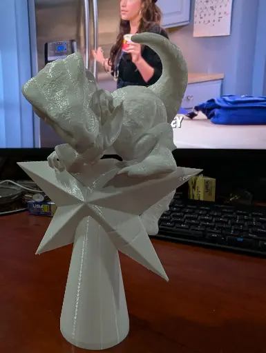Blue Topper - Christmas Decoration